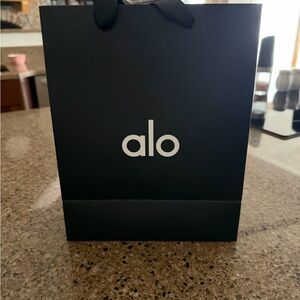 ALO Yoga Black Gift Bag